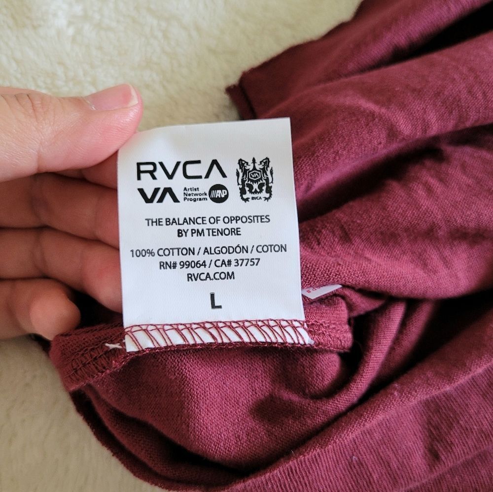 RVCA🏄& Everlast🥊Collab Raglan Muscle💪Tee - NWT - Picture 9 of 14